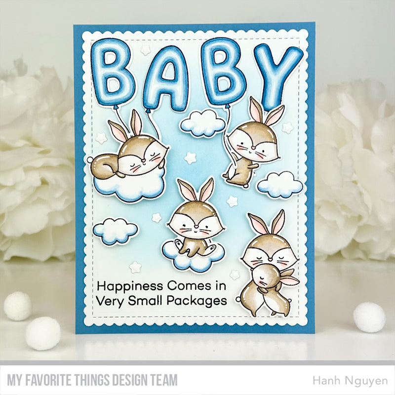 Handmade card from Hanh Nguyen featuring products from My Favorite Things #mftstamps