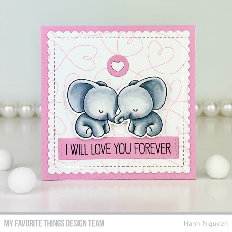 Handmade card from Hanh Nguyen featuring products from My Favorite Things #mftstamps