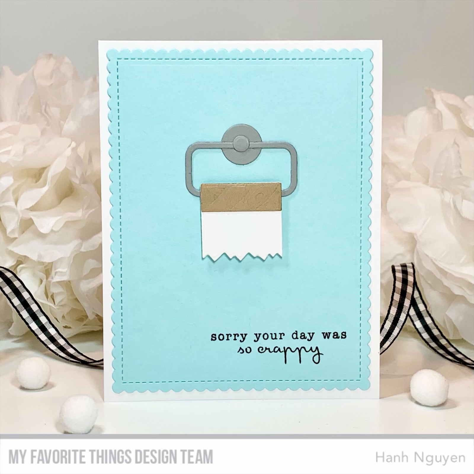 Handmade card from Hanh Nguyen featuring products from My Favorite Things #mftstamps