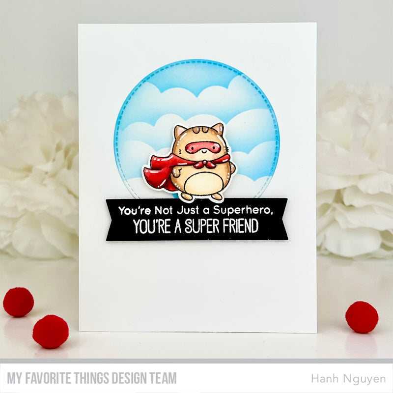 Handmade card from Hanh Nguyen featuring products from My Favorite Things #mftstamps