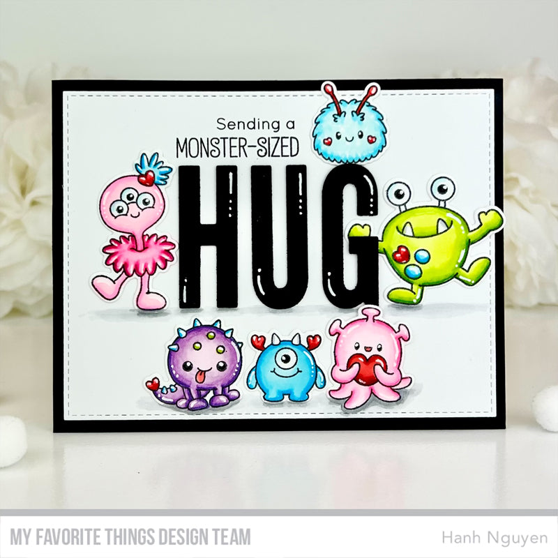 Handmade card from Hanh Nguyen featuring products from My Favorite Things #mftstamps