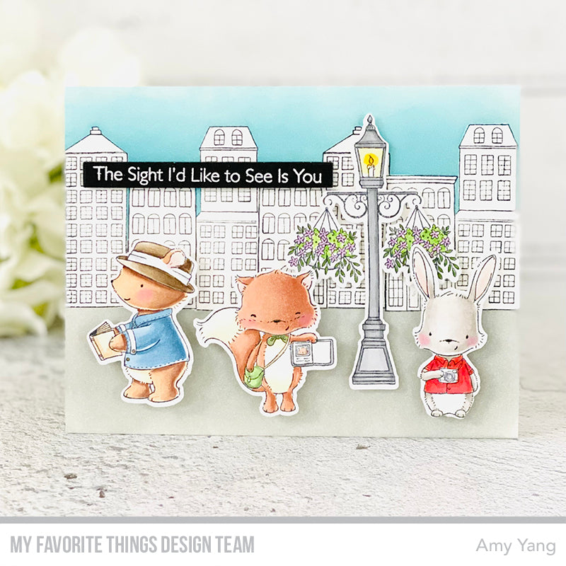 Handmade card from Amy Yang featuring products from My Favorite Things #mftstamps