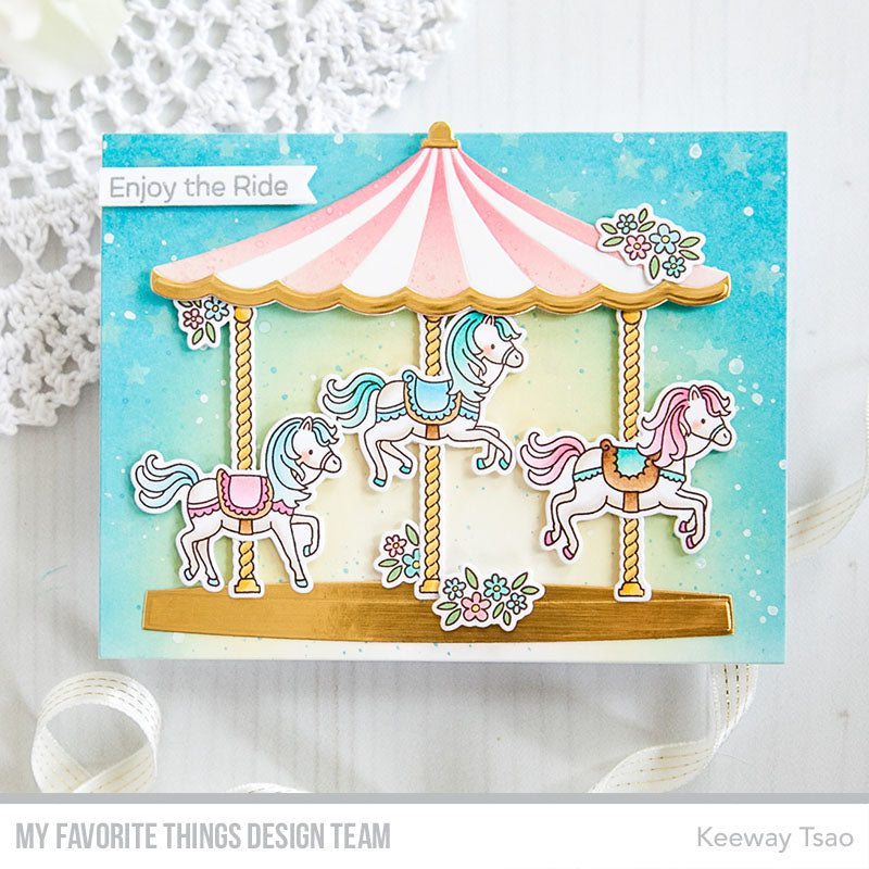 Handmade card from Keeway Tsao featuring products from My Favorite Things #mftstamps