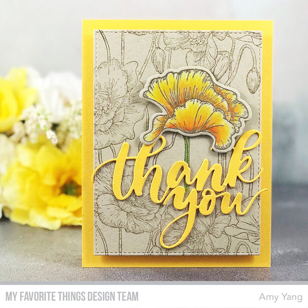 Handmade card from Amy Yang featuring products from My Favorite Things #mfstamps