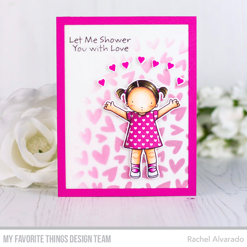 Handmade card from Rachel Alvarado featuring products from My favorite Things #mftstamps