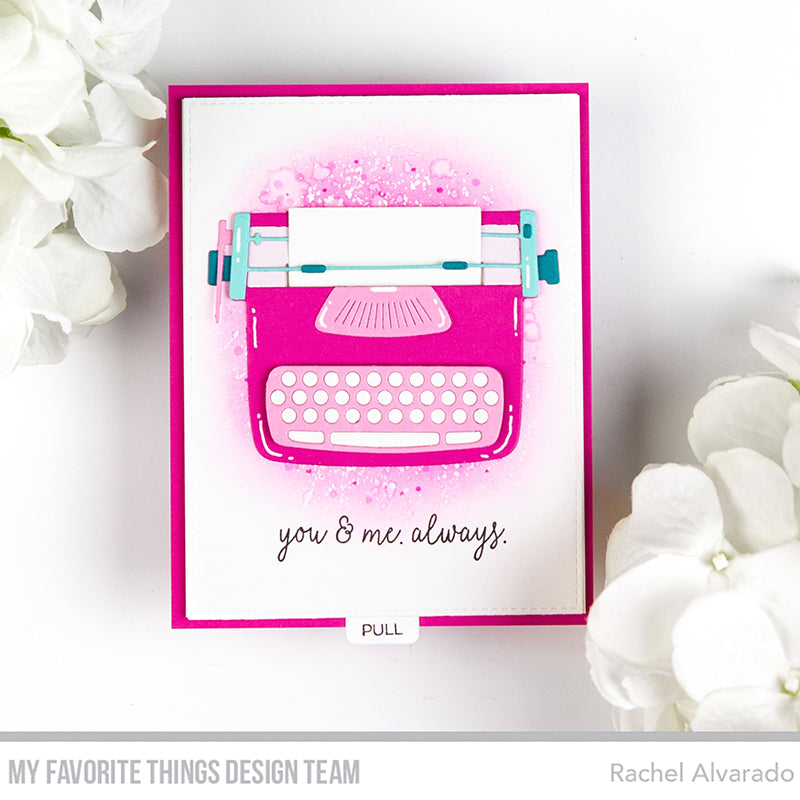 Handmade card from Rachel Alvarado featuring products from My Favorite Things #mftstamps