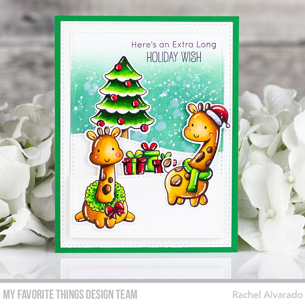 Handmade card from Rachel Alvaradd featuring products from My Favorite Things #mftstamps