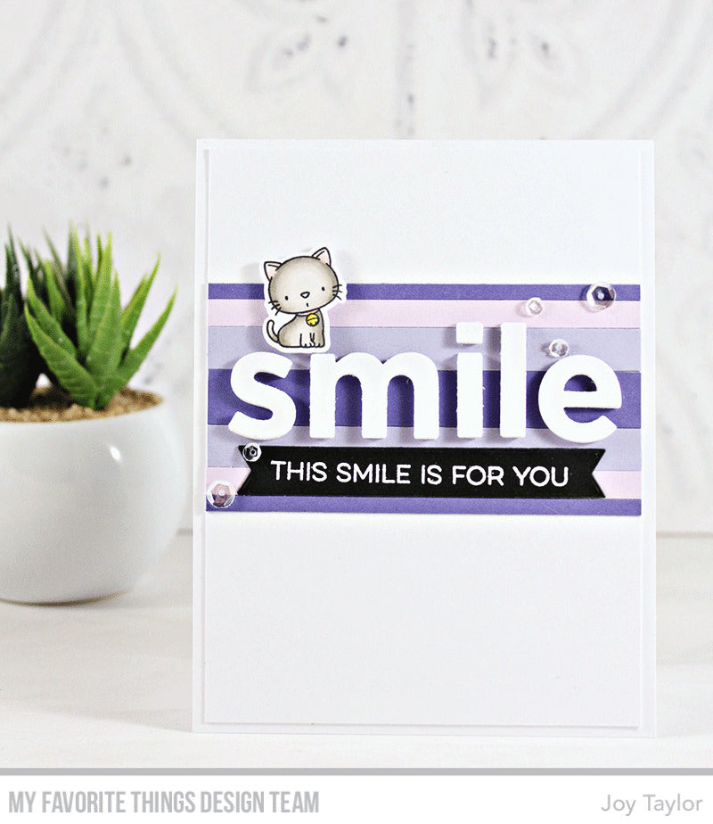 Handmade card from Joy Taylor featuring products from My Favorite Things #mftstamps