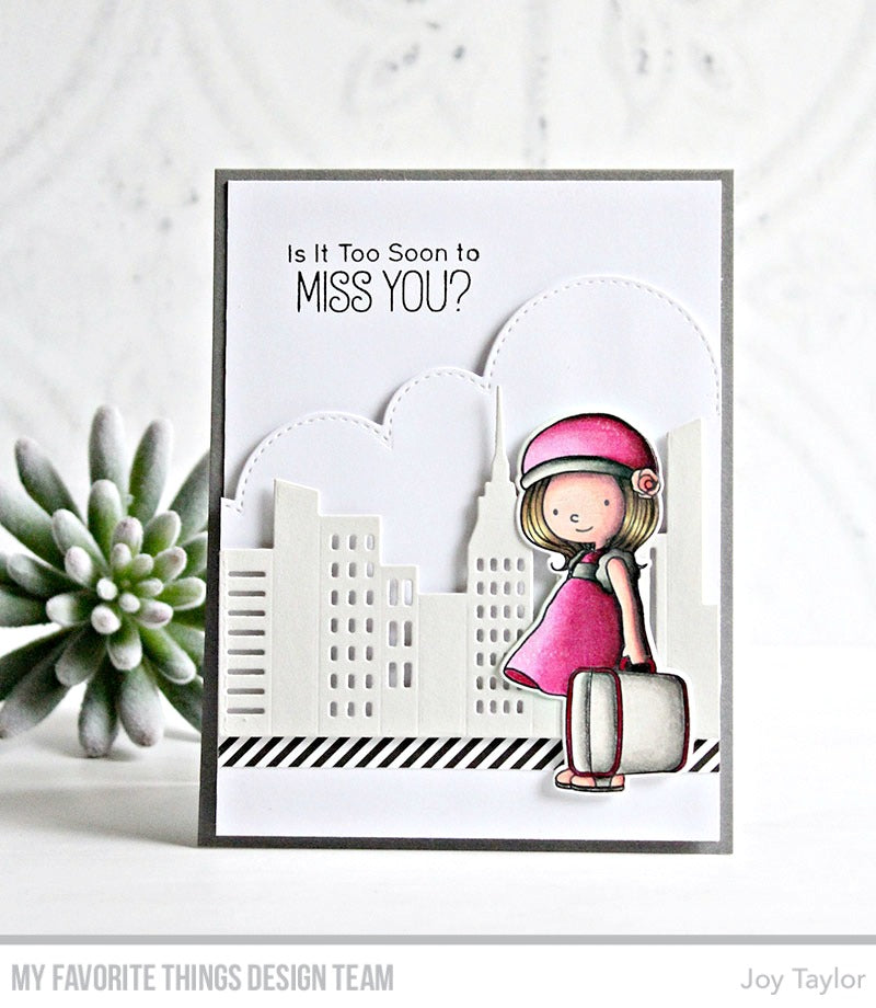 Handmade card from Joy Taylor featuring products from My Favorite Things #mftstamps