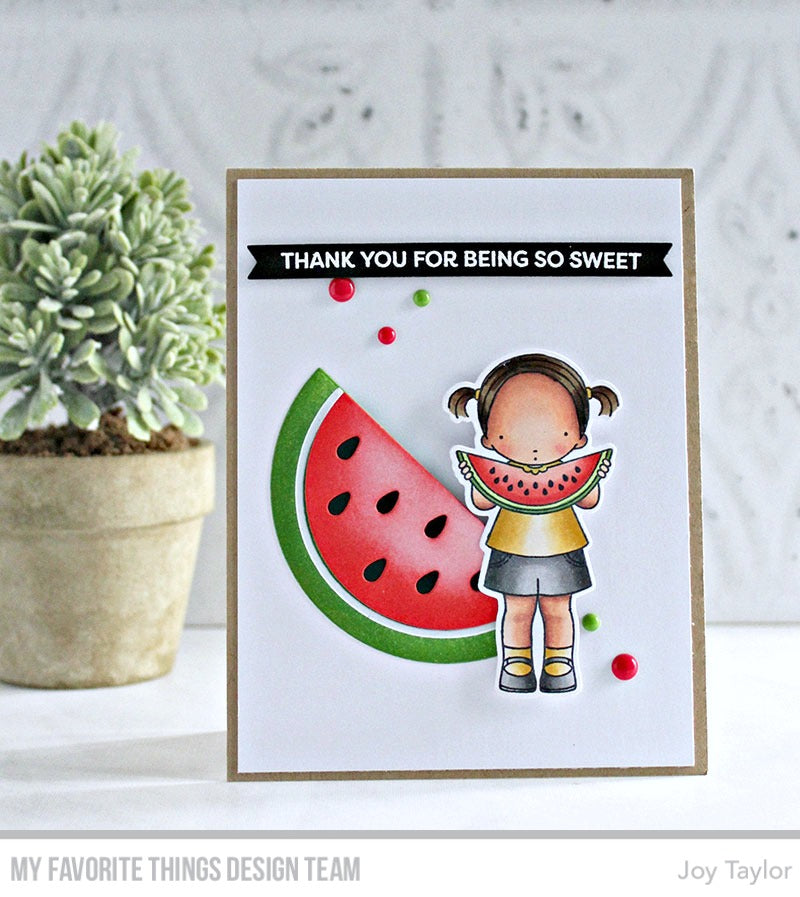 Handmade card from Joy Taylor featuring products from My Favorite Things #mftstamps