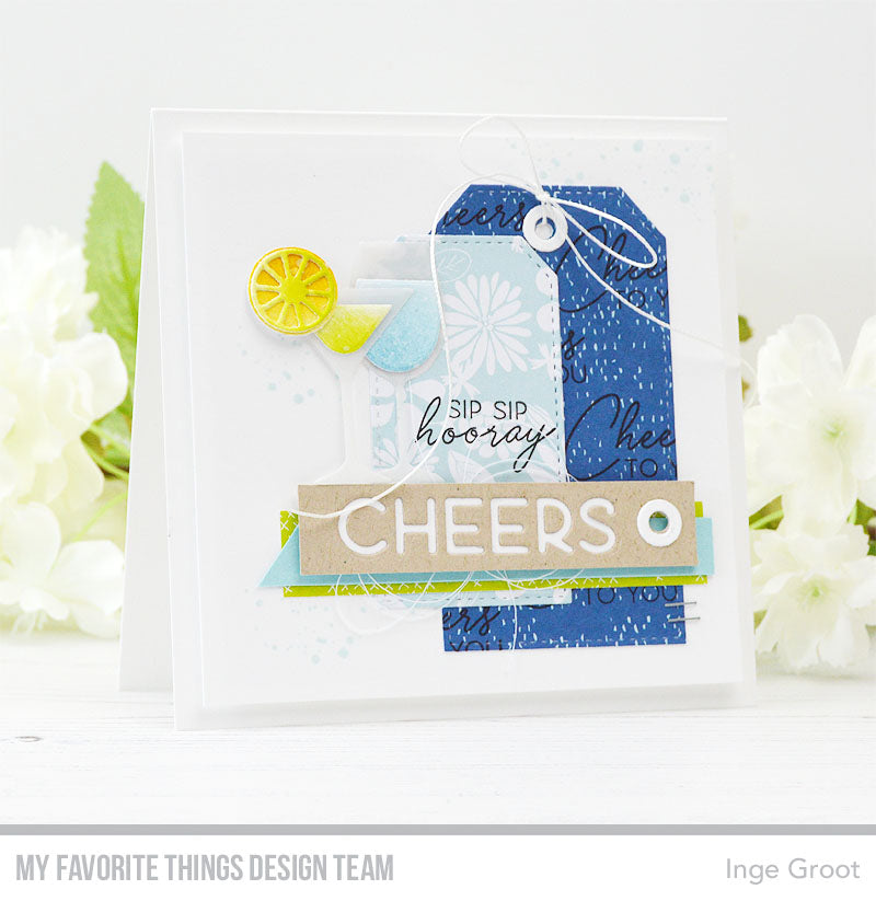 Handmade card from Inge Groot featuring products from My Favorite Things #mftstamps