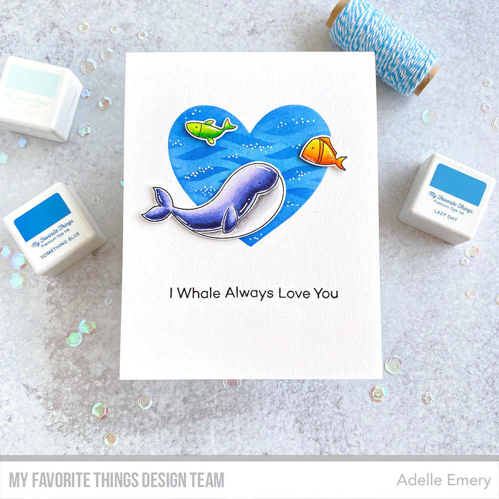 Handmade card from Adelle Emery featuring products from My Favorite Things #mftstamps