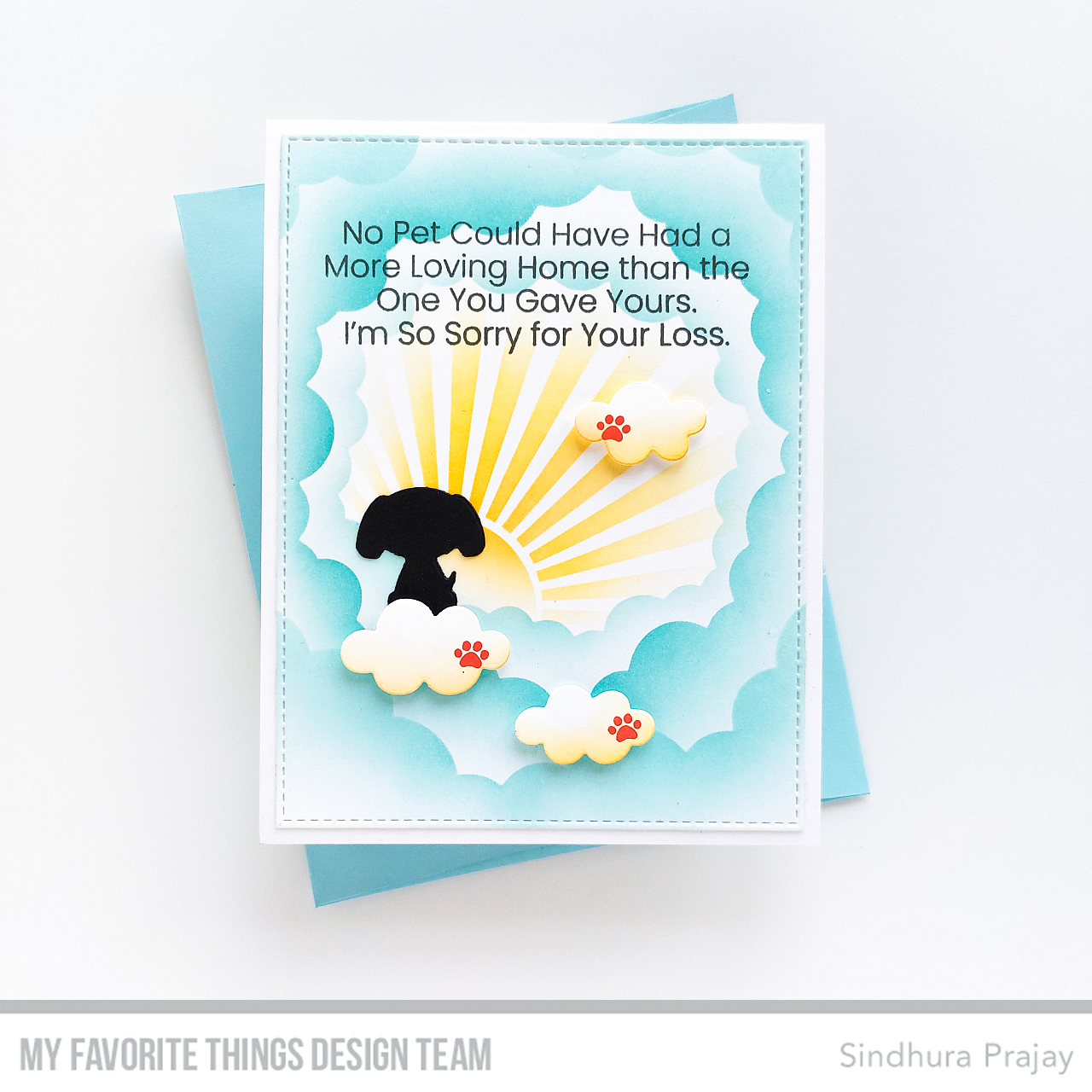 Handmade card from Sindhura Prajay featuring products from My Favorite Things #mftstamps