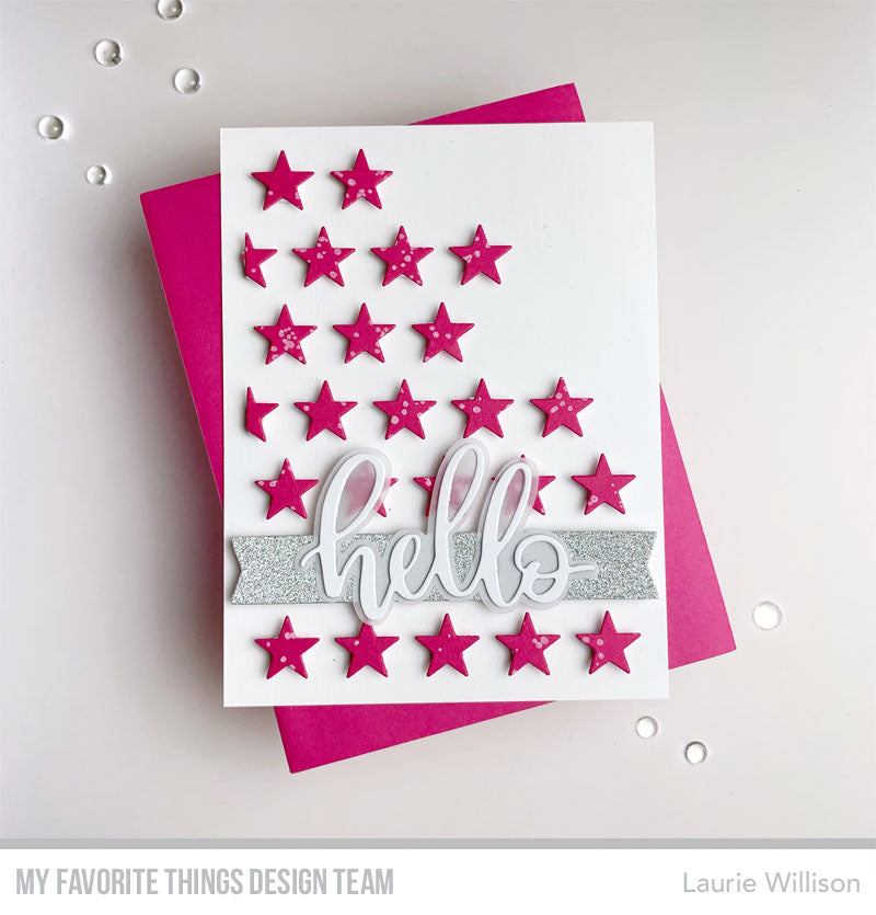 Handmade card from Laurie Willison featuring products from My Favorite Things #mftstamps