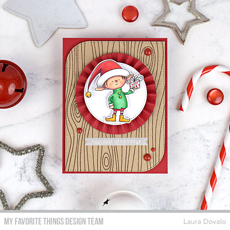 Handmade card from Laura Dovalo featuring products from My Favorite Things #mftstamps