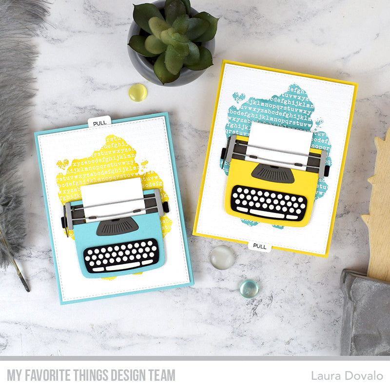 Handmade cards from Laura Dovalo featuring products from My Favorite Things #mftstamps