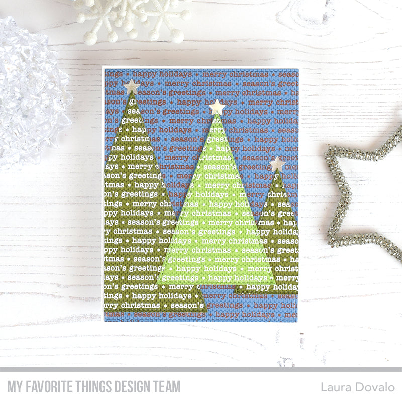 Handmade card from Laura Dovalo featuring products from My Favorite Things #mftstamps