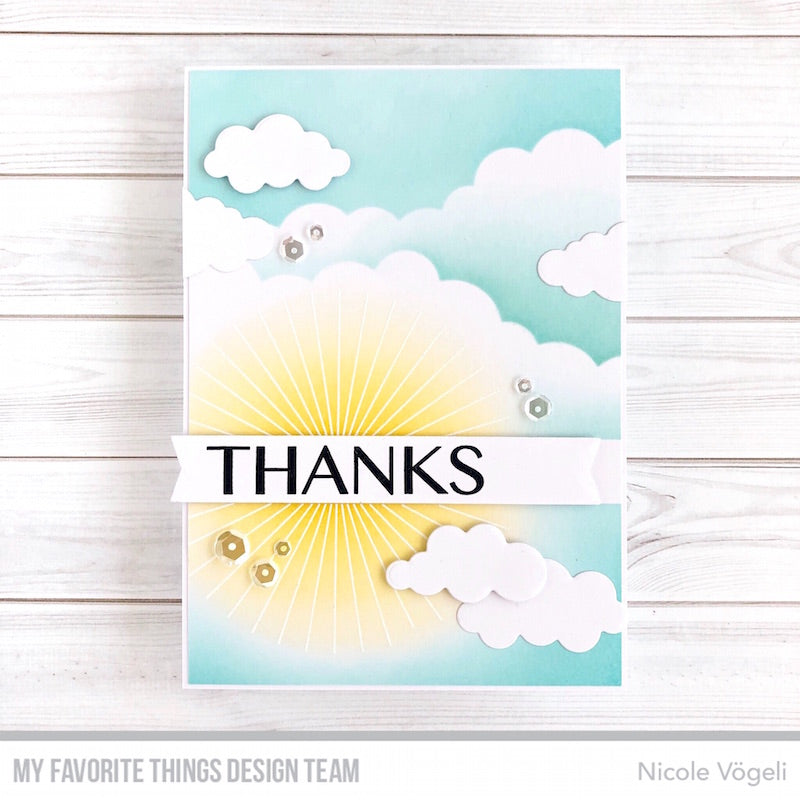 Handmade card from Nicole Vogeli featuring products from My Favorite Things #mftstamps