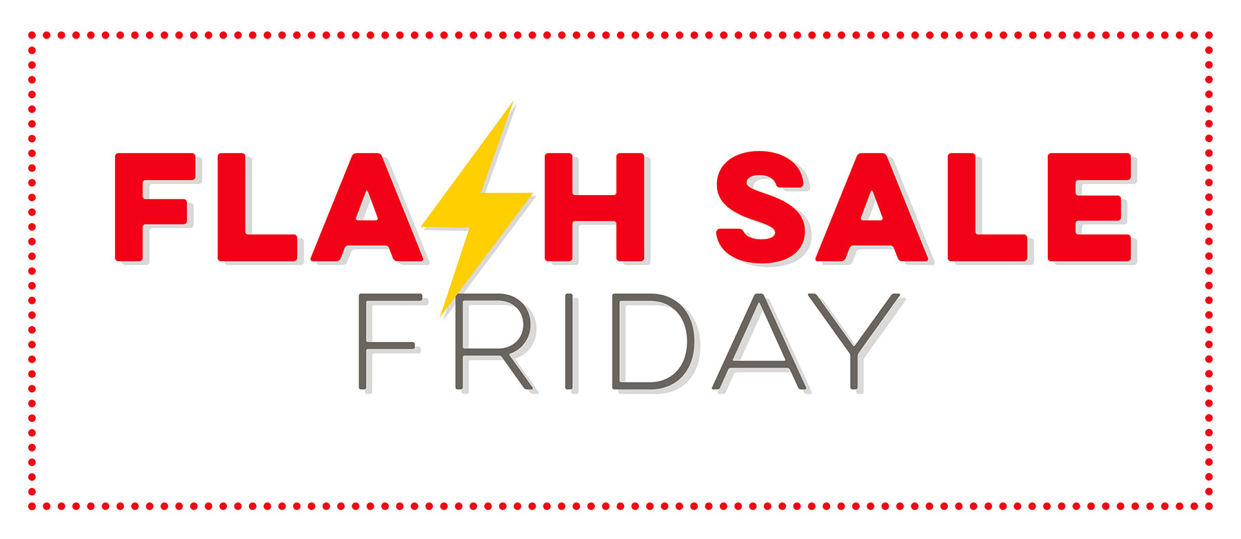 Flash sale savings