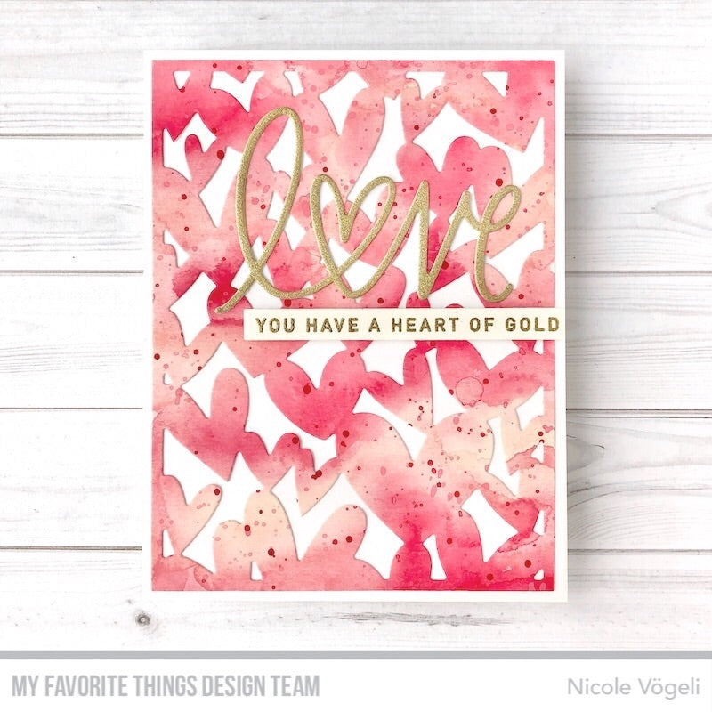 Handmade card from Nicole Vogeli featuring products from My Favorite Things #mftstamps