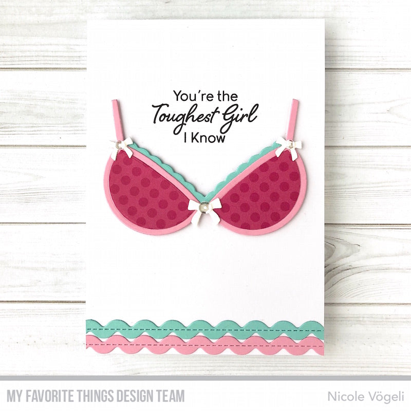 Handmade card from Nicole Vogeli featuring products from My Favorite Things #mftstamps