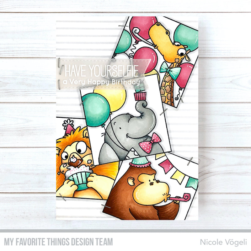 Handmade card from Nicole Vogeli featuring products from My Favorite Things #mftstamps