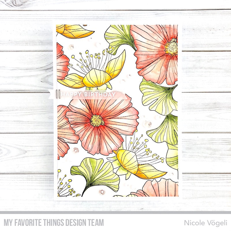 Handmade card from Nicole Vogeli featuring products from My Favorite Things #mftstamps