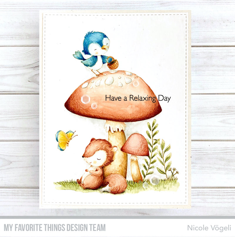 Handmade card from Nicole Vogeli featuring products from My Favorite Things #mftstamps