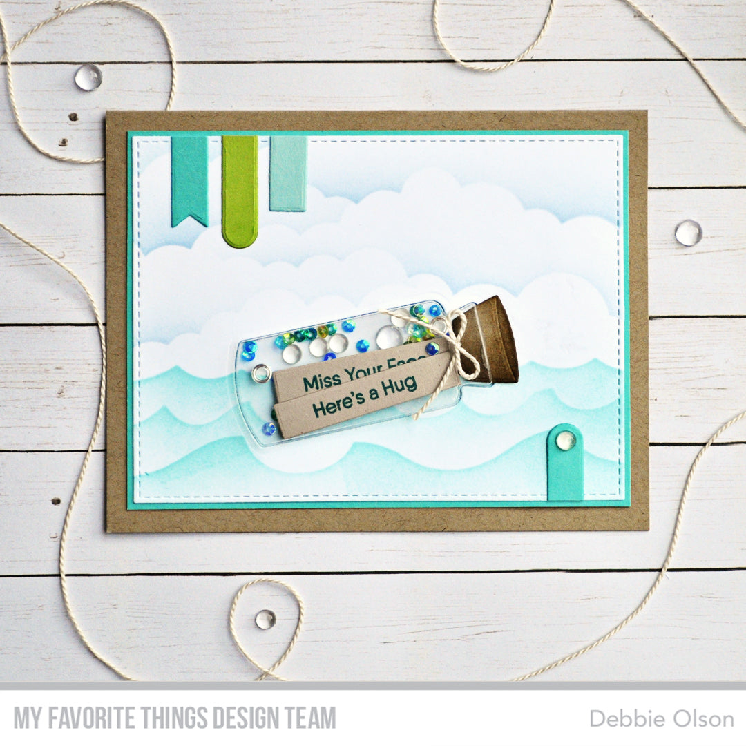 Handmade card from Debbie Olson featuring products from My Favorite Things #mftstamps