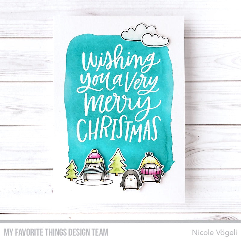 Handmade card from Nicole Vogeli featuring products from My Favorite Things #mftstamps