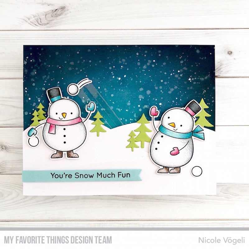 Handmade card from Nicole Vogeli featuring products from My Favorite Things #mftstamps