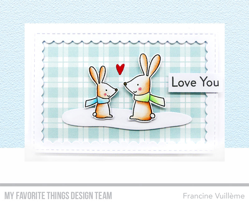 Handmade card from Francine Vuilleme featuring products from My Favorite Things #mftstamps