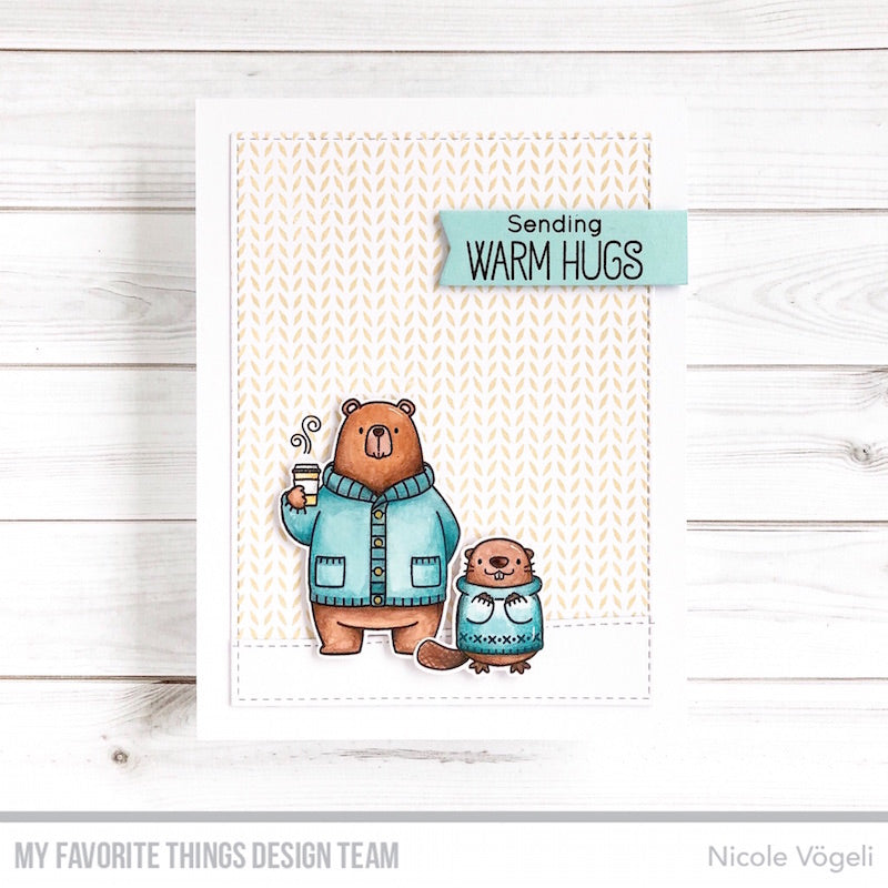 Handmade card from Nicole Vogeli featuring products from My Favorite Things #mftstamps