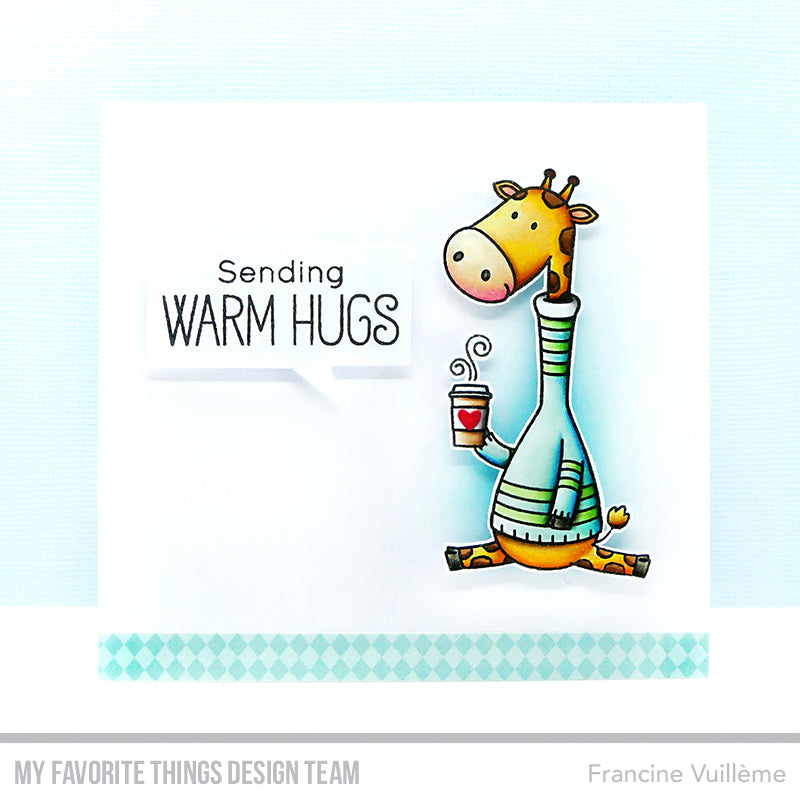 Handmade card from Francine Vuilleme featuring products from My Favorite Things #mftstamps