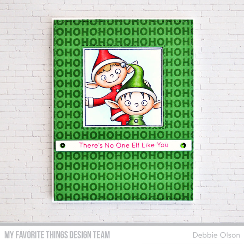 Handmade card from Debbie Olson featuring products from My Favorite Things #mftstamps