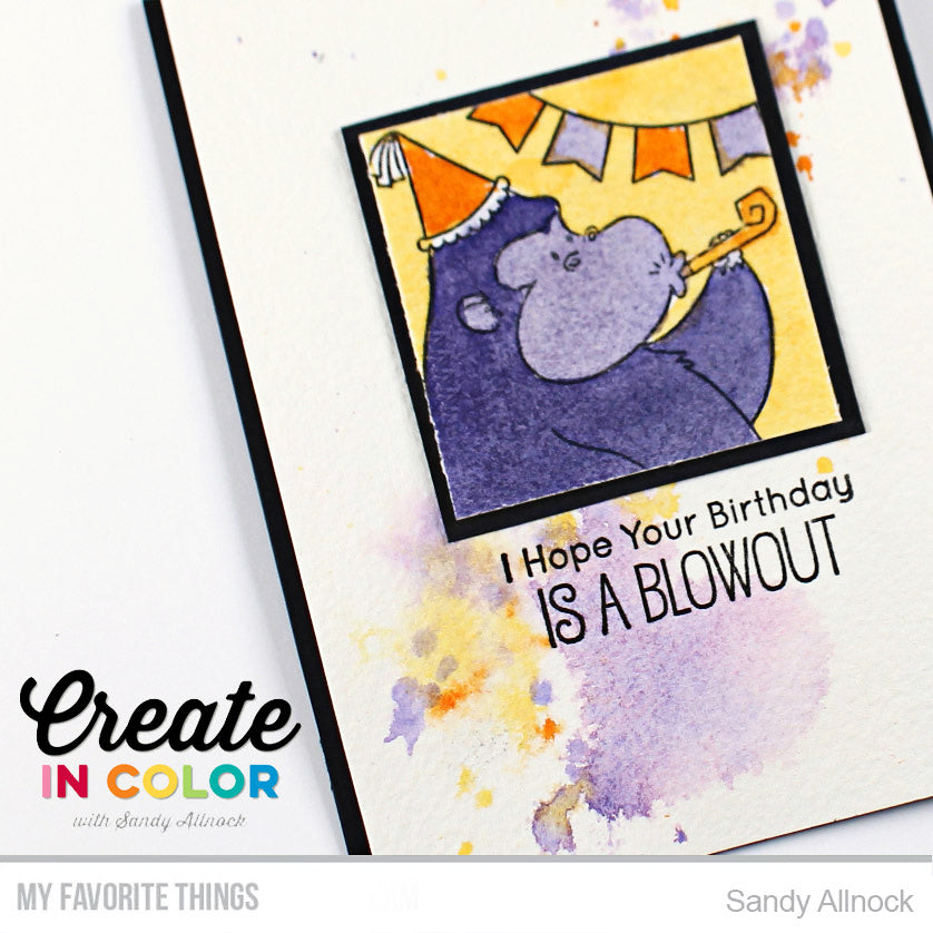 Handmade card from Sandy Allnock featuring products from My Favorite Things #mftstamps