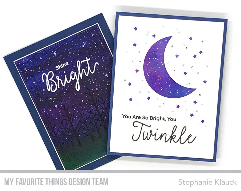 Handmade cards from Stephanie Klauck featuring products from My Favorite Things #mftstamps