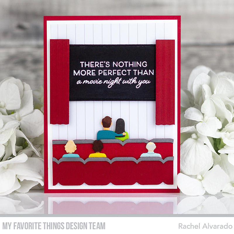 Handmade card from Rachel Alvarado featuring products from My Favorite Things #mftstamps