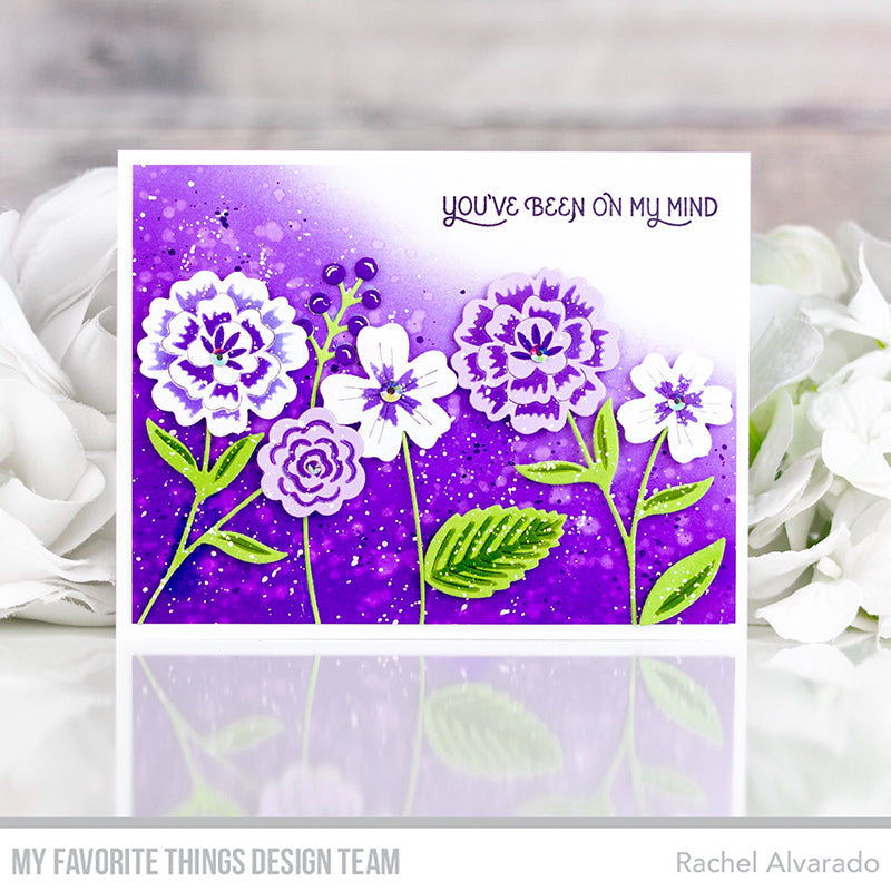 Handmade card from Rachel Alvarado featuring products from My Favorite Things #mftstamps