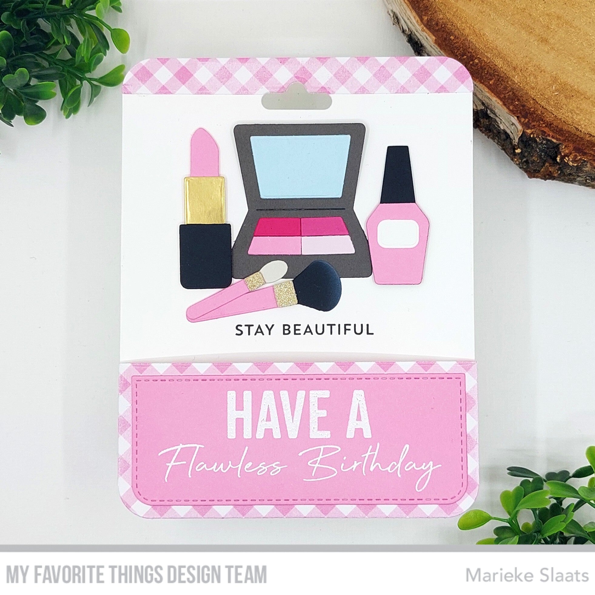 Handmade card from Marieke Slaats featuring products from My Favorite Things #mftstamps