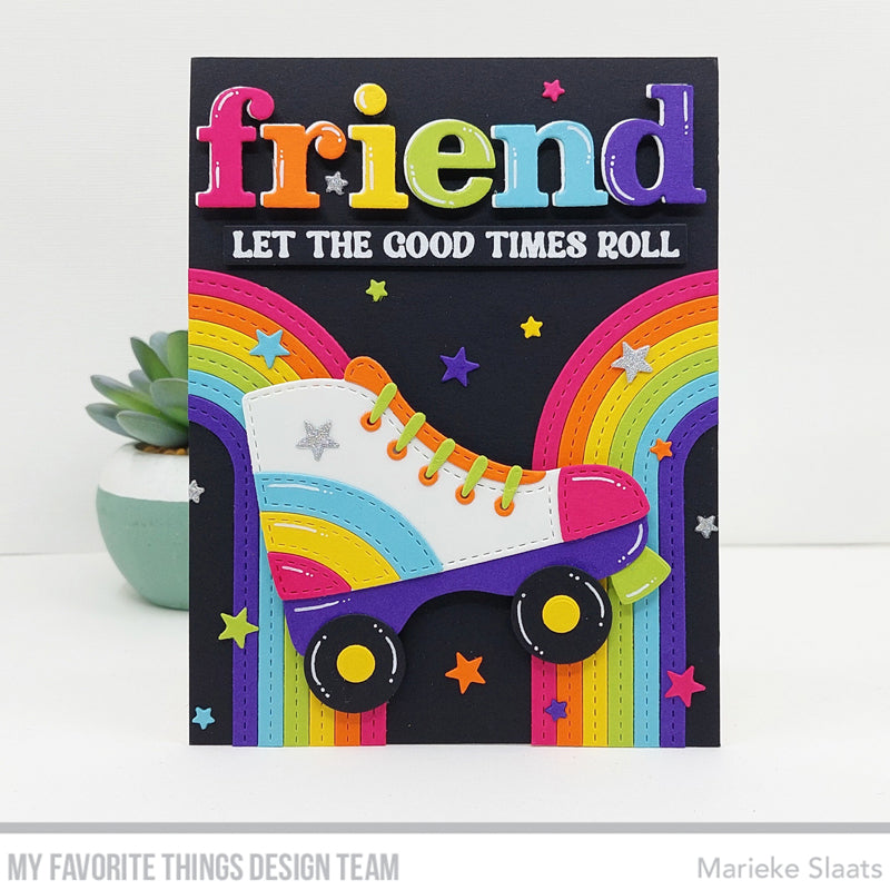 Handmade card from Marieke Slaats featuring products from My Favorite Things #mftstamps