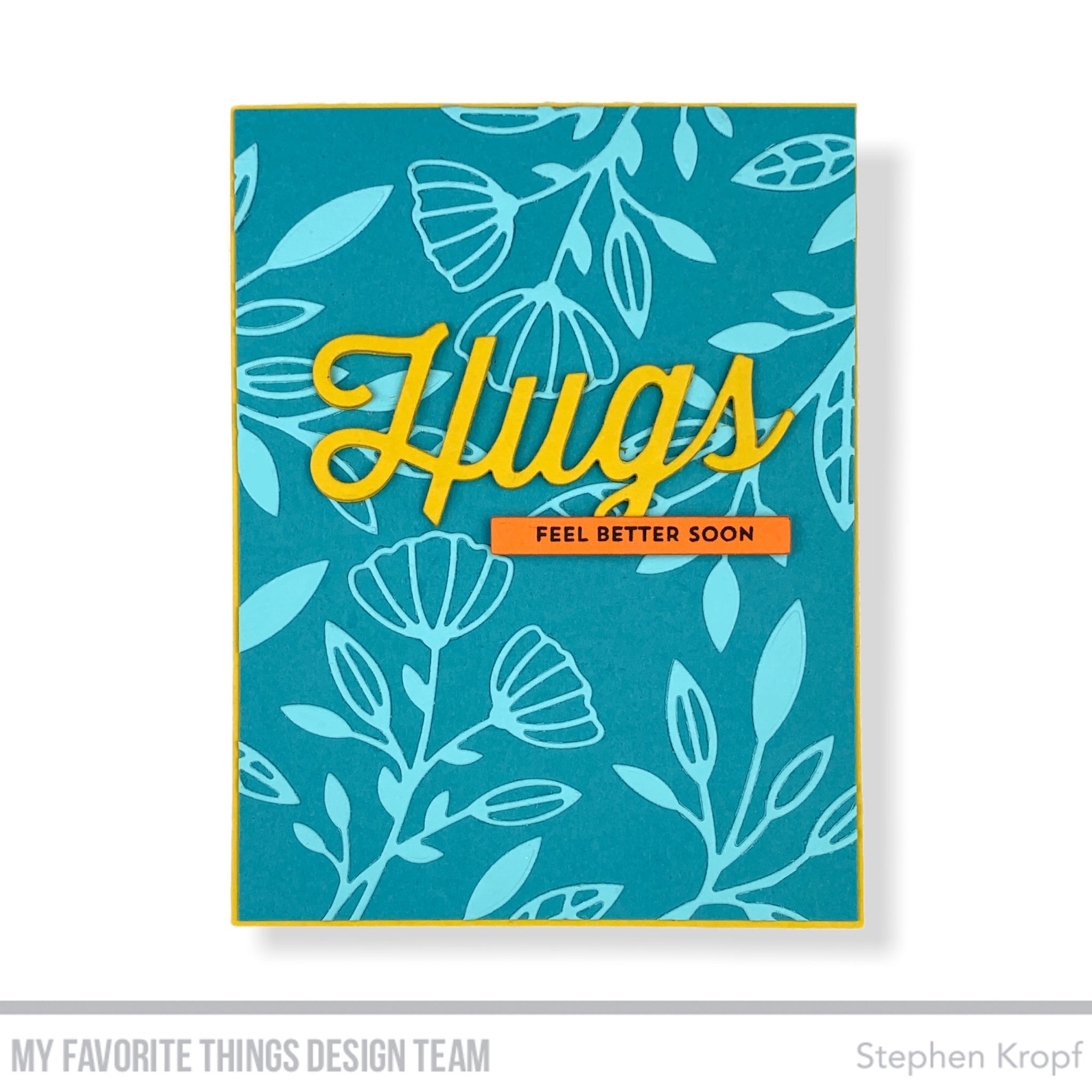 Handmade card from Stephen Kropf featuring products from My Favorite Thing #mftstamps