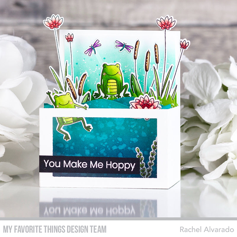 Handmade card from Rachel Alvarado featuring products from My Favorite Things #mftstamps