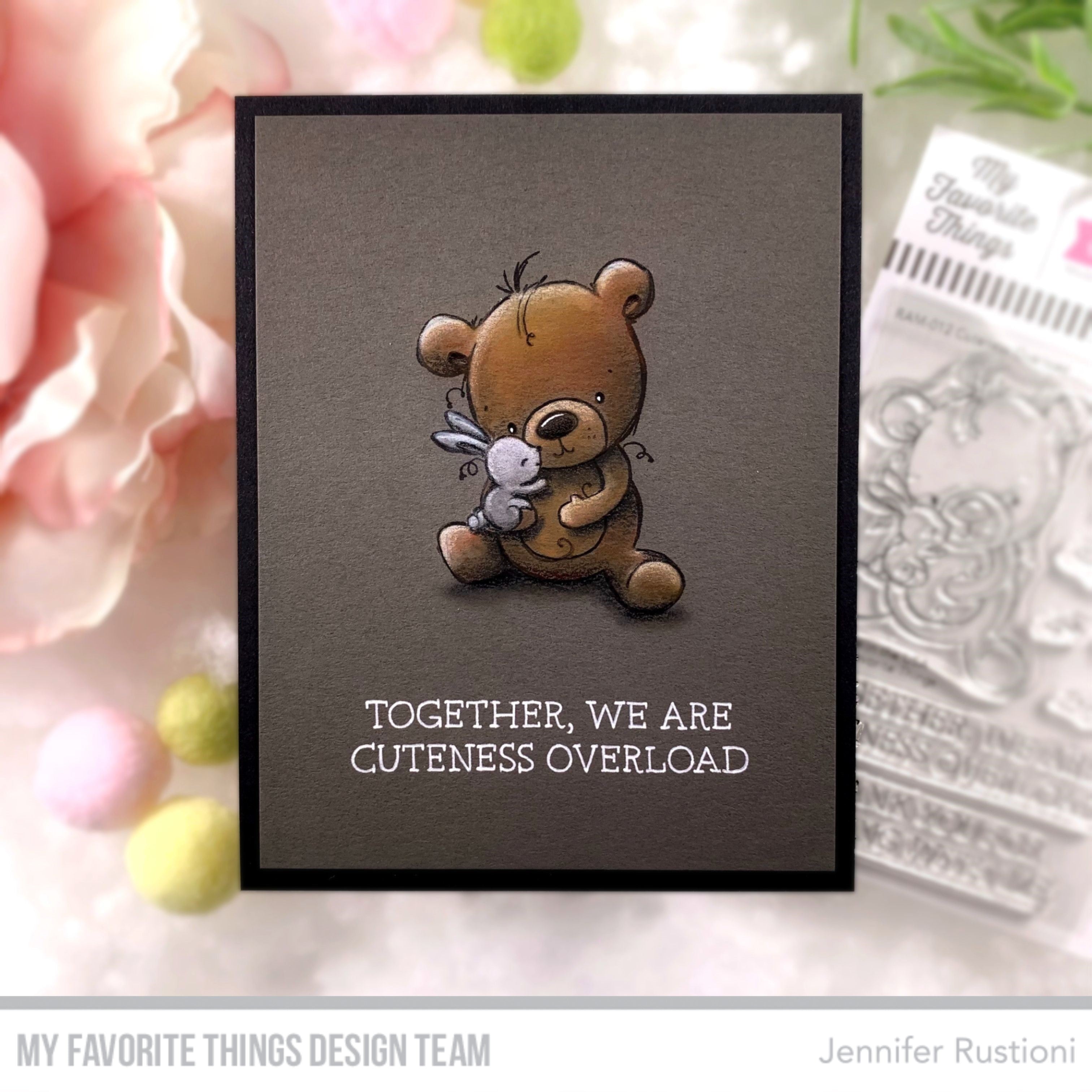 Handmade card from Jennifer Rustioni featuring products from My Favorite Things #mftstamps