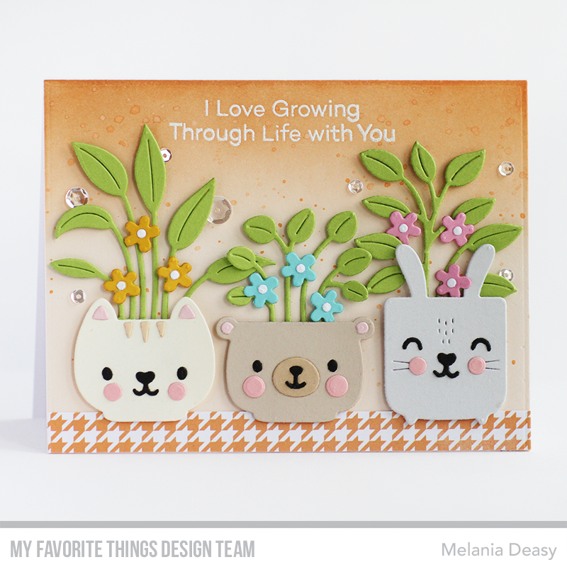 Handmade card from Melania Deasy featuring products from My Favorite Things #mftstamps