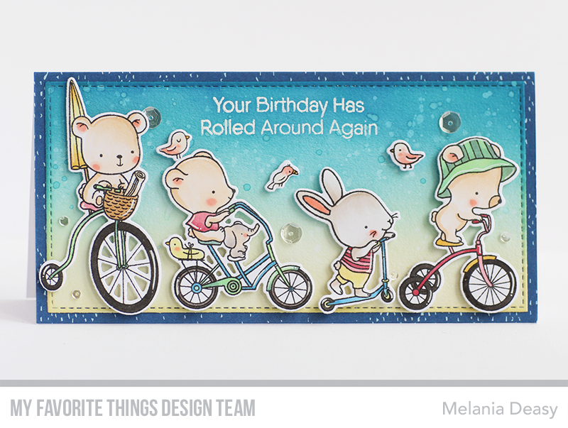 Handmade card from Melania Deasy featuring products fromMy Favorite Things #mftstamps