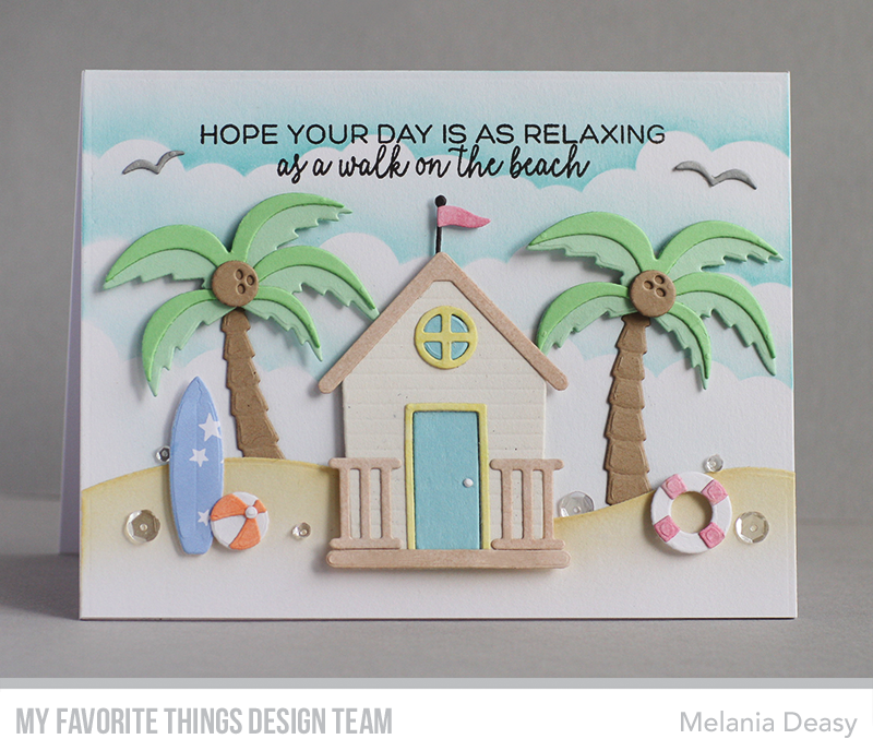 Handmade card from Melanie Deasy featuring products from My Favorite Things #mftstamps