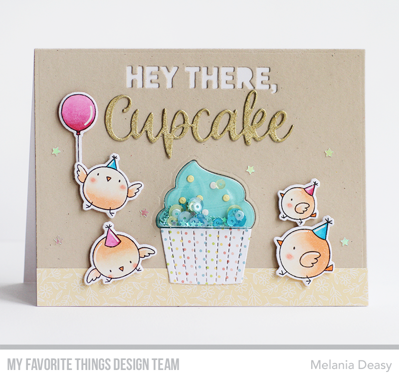 Handmade card from Melania Deasy featuring products from My Favorite Things #mftstamps