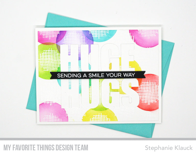 Handmade card from Stephanie Klauck featuring products from My Favorite Things #mftstamps