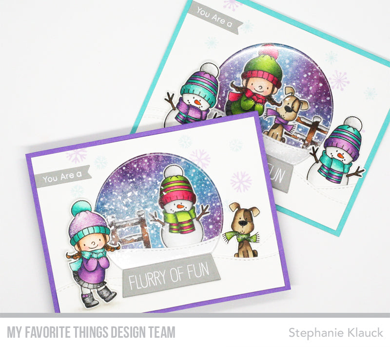 Handmade cards from Stephanie Klauck featuring products from My Favorite Things #mftstamps